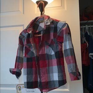 Boys flannel shirt